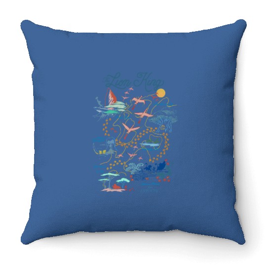Disney Lion King Song Throw Pillows,Animal Kingdom Throw Pillows,Simba Toddler Kids Disney Tees