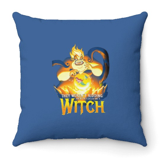 Disney Ursula Villain Sea Queen Throw Pillows
