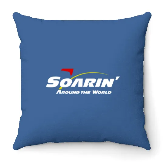 Soarin Around the World Throw Pillows, Disney EPCOT, Disney Throw Pillows