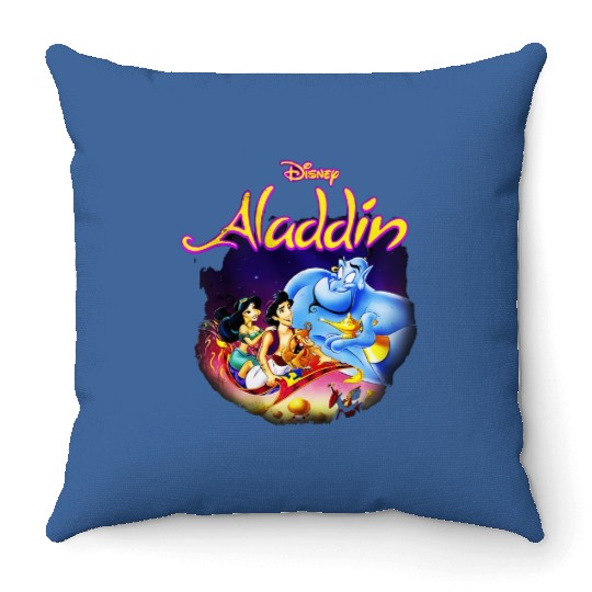 Disney Aladdin Magic Carpet Movie Throw Pillows
