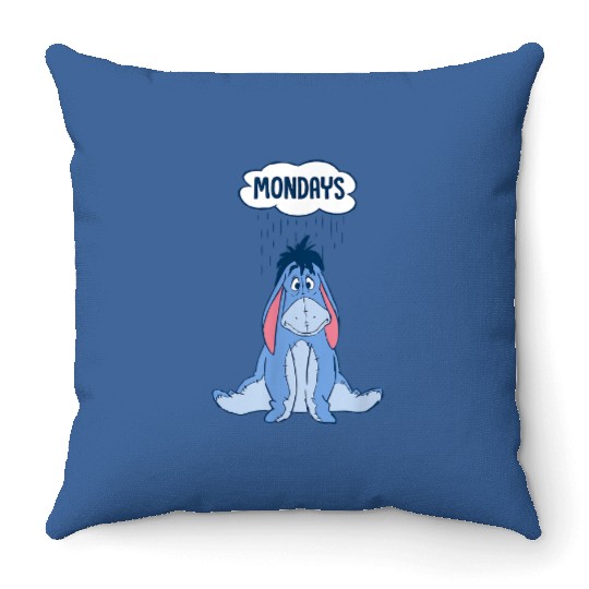 Disney Pooh Mondays Eeyore Throw Pillows