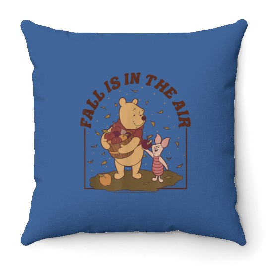 Disney Winnie The Pooh Thanksgiving Fall Is In T Throw Pillows
