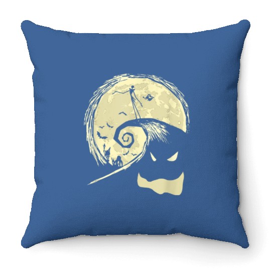 Discover Disney The Nightmare Before Christmas Jack and O Throw Pillows
