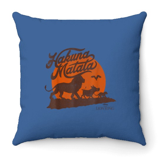 Discover Disney The Lion King Simba Timon And Pumba Hakun Throw Pillows