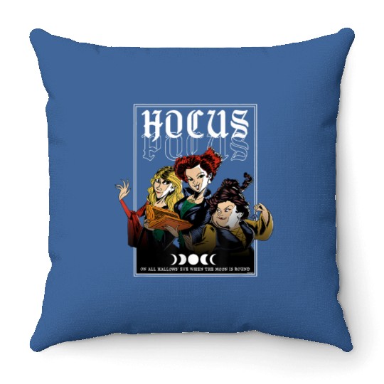 Discover Disney Hocus Pocus On All Hallows Eve Throw Pillows