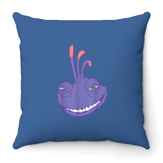 Discover Disney and Pixars Monsters Inc Randall Boggs Throw Pillows
