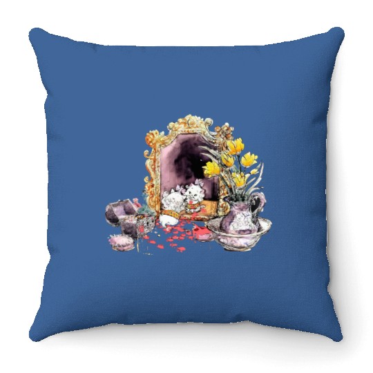 Retro Disney The Aristocats  Throw Pillows