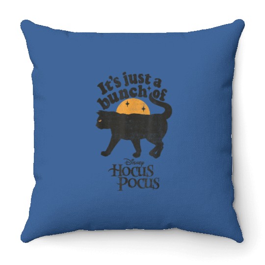 Discover Disney Hocus Pocus Thackery Binx Its Just A Bunc Throw Pillows