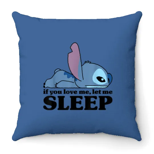 Disney Lilo Stitch Sleepy Stitch Throw Pillows