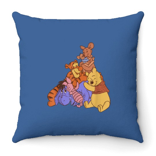 Discover Disney Winnie the Pooh Hundred Acre Kanga Roo Gr Throw Pillows