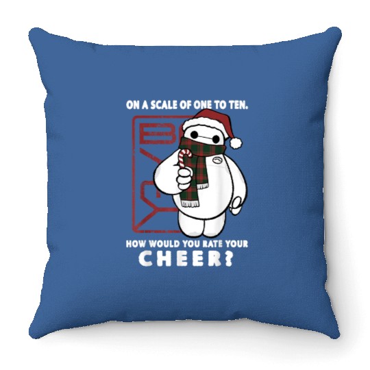 Disney Big Hero Baymax How Would You Rate Your C Throw Pillows