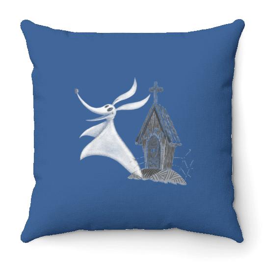 Disney The Nightmare Before Christmas Zero Throw Pillows Throw Pillows