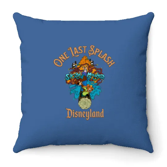 Disneyland Splash Mountain Throw Pillows, Disney Splash Mountain Throw Pillows