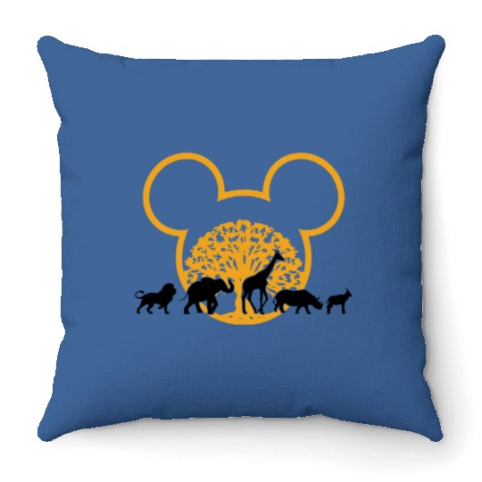 Discover Animal Kingdom Throw Pillows, Gift For Her, Disney Kids Throw Pillows