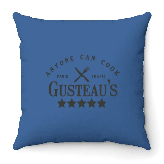 Anyone Can Cook / Gusteaus / Ratatouille / Disney Inspired Throw Pillows