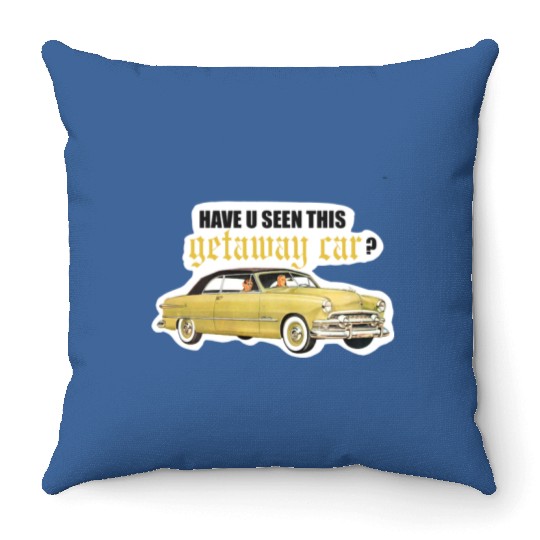 Taylorr swift getaway car reputation Long Throw Pillows