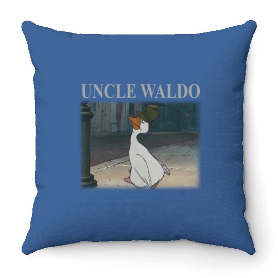 Uncle Waldo Aristocats Disney Throw Pillows Cat Lover Throw Pillows