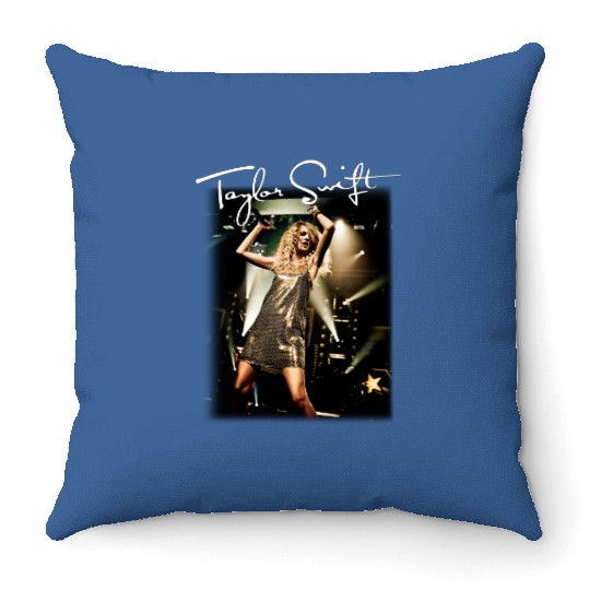Vintage Tay.lor S.wi.ft Fearless Tour Throw Pillows