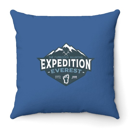 Expedition Everest Throw Pillows, Disney Everest, Disney's Animal Kingdom, Disney Vacation Throw Pillows, Disney Yeti