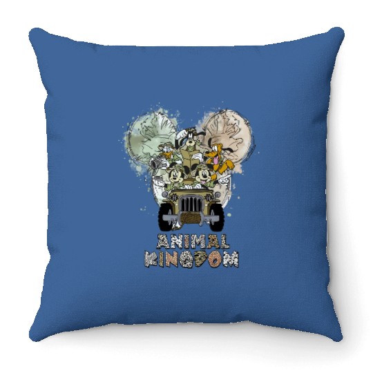 Animal Kingdom Safari Throw Pillows, Disney Safari Throw Pillows