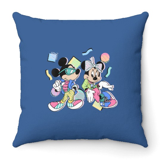 Retro Disney Throw Pillows, Mickey Checkered Throw Pillows, Disney Family Throw Pillows, Minnie Mouse Tees