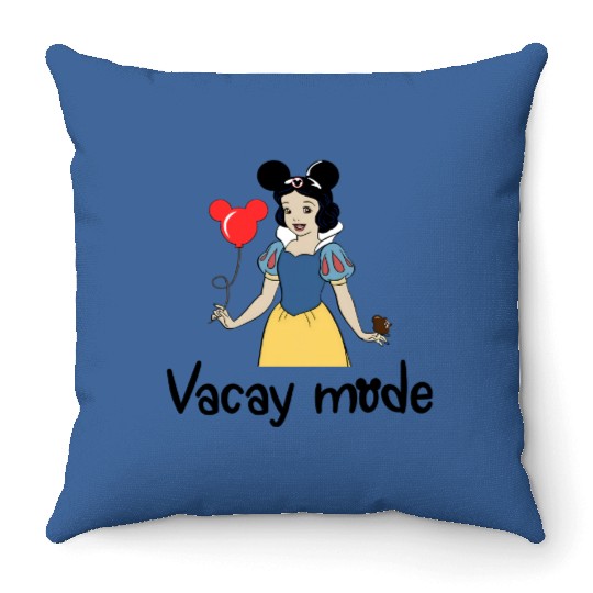 Snow White Throw Pillows, Snow White Princess Throw Pillows, Disney Snow White Throw Pillows, Cute Disney Princess Throw Pillows