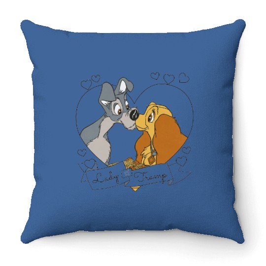 Disney Lady And The Tramp Throw Pillows, Disney Couple Throw Pillows , Animal Kingdom Throw Pillows, Disney Throw Pillows, Disney World Throw Pillows, Magic Kingdom Throw Pillows