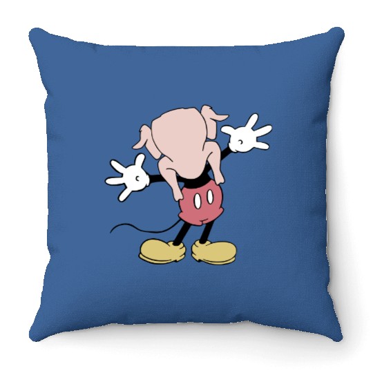Disney x Friends Throw Pillows, Disney Thanksgiving Throw Pillows, Mickey Thanksgiving Throw Pillows