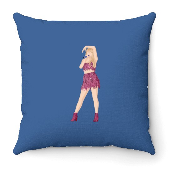 1989 eras tour v1 Throw Pillows