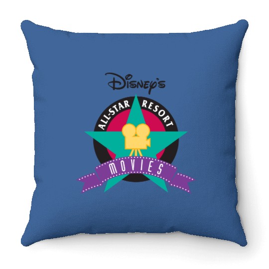 disneys all star resort movies Throw Pillows