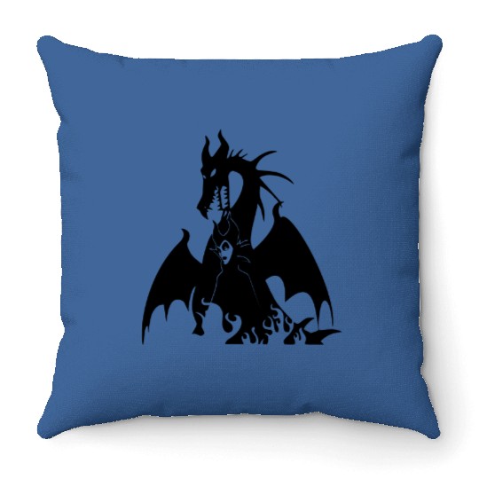Disney Throw Pillows, Maleficent Dragon Throw Pillows, Disney vacation Throw Pillows