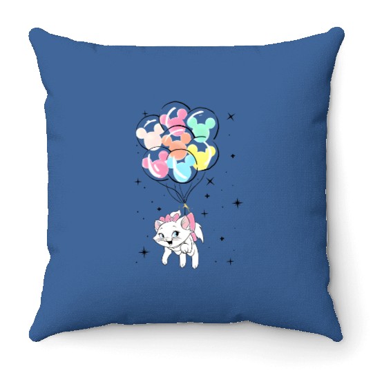 Discover Disney The Aristocats Throw Pillows, Disney The Aristocats Throw Pillows, Disney Marie Cat Throw Pillows, Disney World Throw Pillows, Magic Kingdom Family Throw Pillows