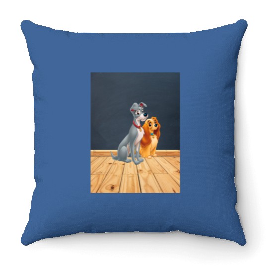 Lady and the Tramp Luggage Cover, Disney Dogs Luggage Cover Throw Pillows