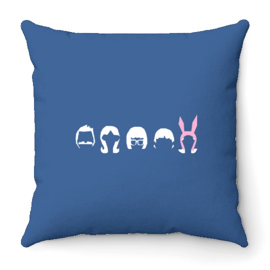 Bobs Burgers Throw Pillows