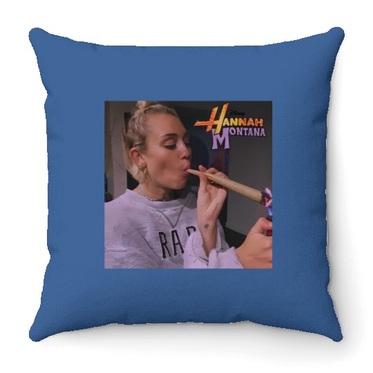 Vintage Hannah Montana Throw Pillows, Disney Hannah Montana Logo