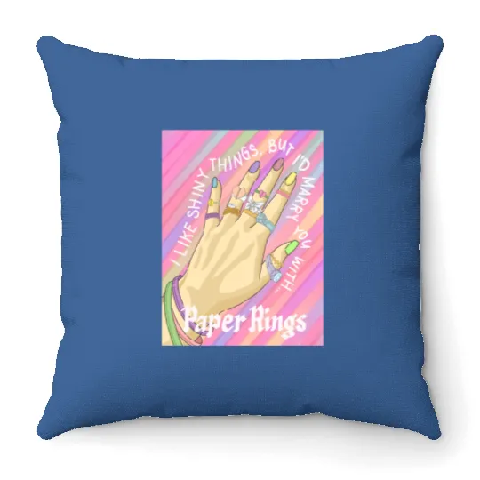 Discover Taylor Paper Rings 1989 Throw Pillows