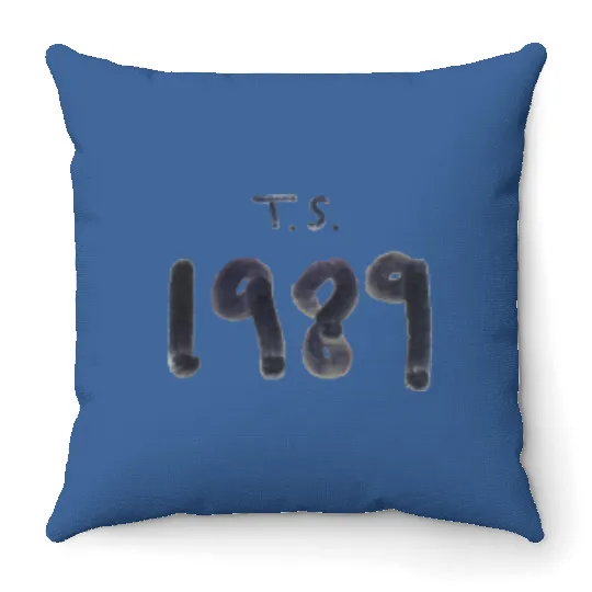 Discover Taylor 1989 Throw Pillows, Taylor Throw Pillows, 1989 Throw Pillows, T.S. 1989 Throw Pillows