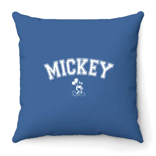 Retro Mickey Mouse, Disneyworld Throw Pillows Family, Disney Trip 2023 Throw Pillows
