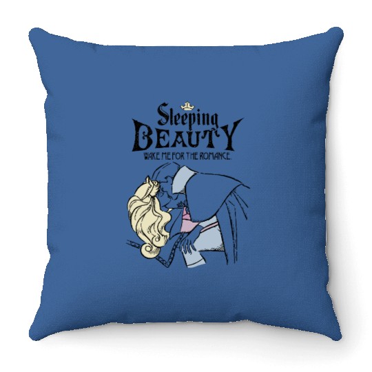 Retro Disney Sleeping Beauty Throw Pillows,