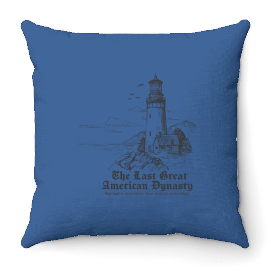 Discover The Last Great American Dynasty - Taylor - Throw Pillows