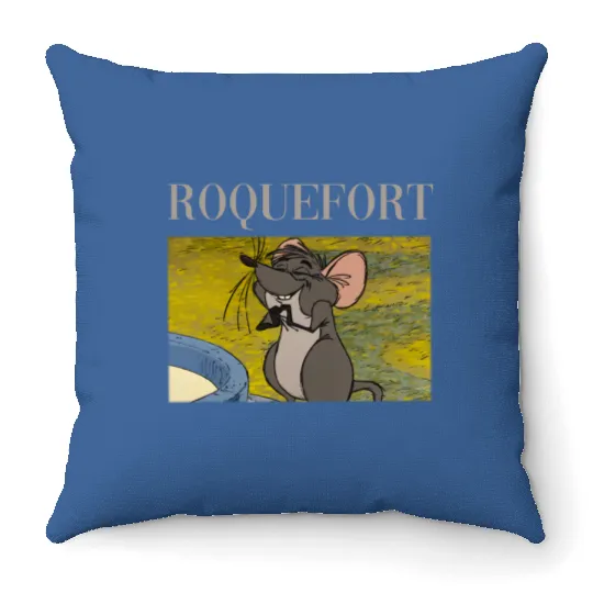 Roquefort The Aristocats 1970 Throw Pillows Disney Throw Pillows