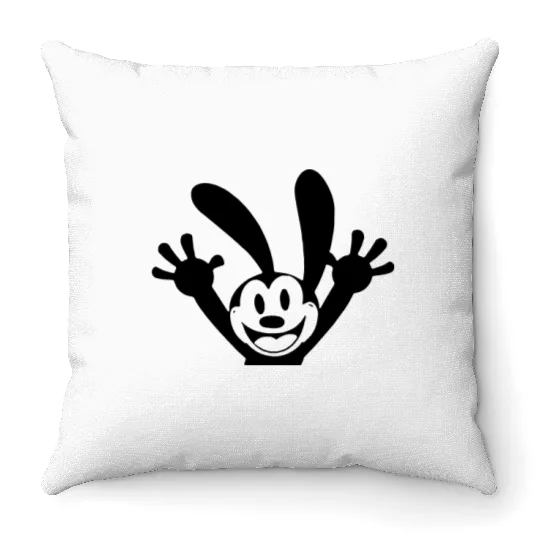 Disney Throw Pillows, Oswald the Lucky Rabbit, Oswald Throw Pillows
