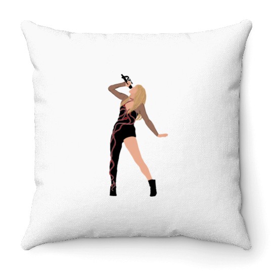 TaylorSwift reputation eras tour Throw Pillows