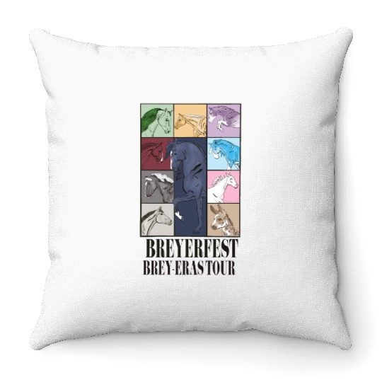 BREY-ERAS TOUR Throw Pillows