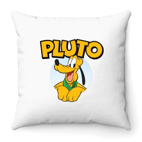 Disney Pluto Throw Pillows, Disney Characters Throw Pillows