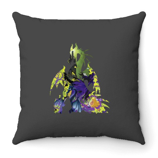 Disney Sleeping Beauty Maleficent Dragon Throw Pillows