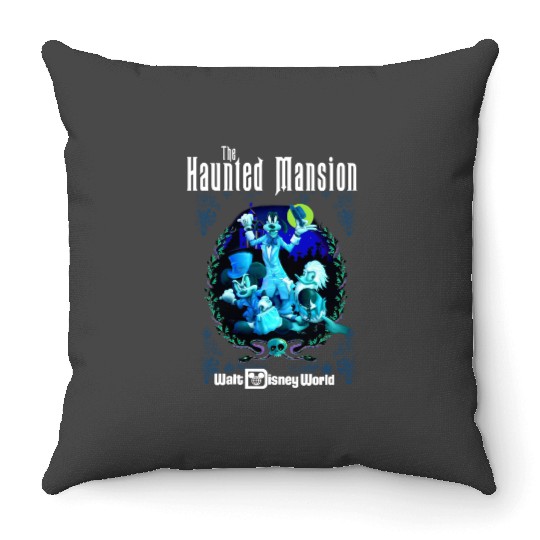 Disney The Haunted Mansion Throw Pillows, Retro Mickey And Friends