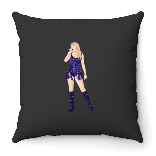 midnights eras tour v1 Throw Pillows