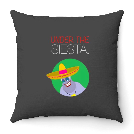 Under The Siesta Little Mermaid Ursula - Disney - Throw Pillows