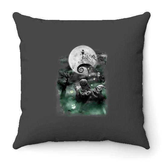 Disneyss Nightmare Before Christmas Overlook Throw Pillows